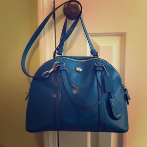 Blue Coach Purse